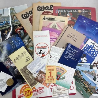 Rare Walt Disney Imagineering Photographs Tickets Pamphlet Mapo Employee Lot!
