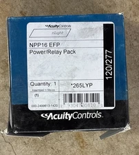 Acuity Controls nLight NPP16 EFP Power Relay Pack 
