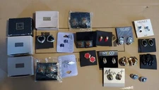Clip on Earrings Mixed Brand Lot of 20