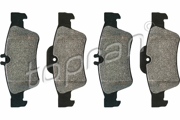 Plaquettes de frein arrière pour Mercedes Classe S W221 confort acoustique premium