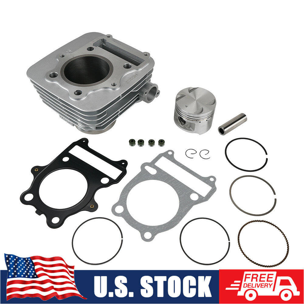 Cylinder Kit Piston 72mm Rings Gaskets for Suzuki GN250 DR250 DR250S 82