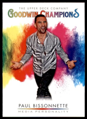 #ad 2021 Goodwin Champions Splash of Color SP #104 Paul Bissonnette Upper Deck $1.99