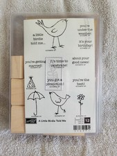 Stampin' Up A Little Birdie Told Me - Brand New