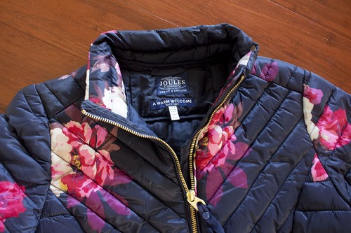 Joules Expand Your Horizons Pink White 