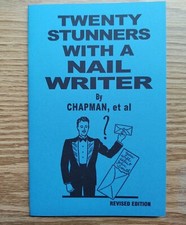 Twenty Stunners with a Nail Writer de Frank Chapman (rutinas de mentalismo asesino)