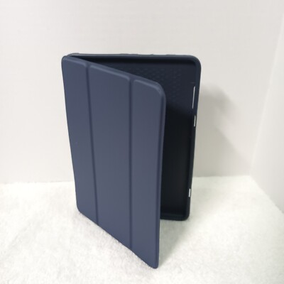 Amazon Fire Hd 8 & 8 plus tablet case (12th/10th gen) smart trifold stand blue