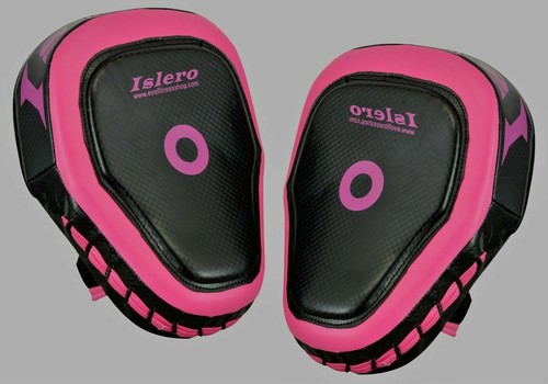 EVO Curved Boxing MMA Focus Pads Muay Thai Martial Arts Training Pad UFC PRO - Picture 37 of 46