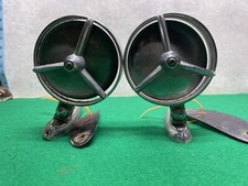 Vintage 50s Yankee Metal Tri-bar Mirror Set Rl Side Views Hot Rat Rod Custom