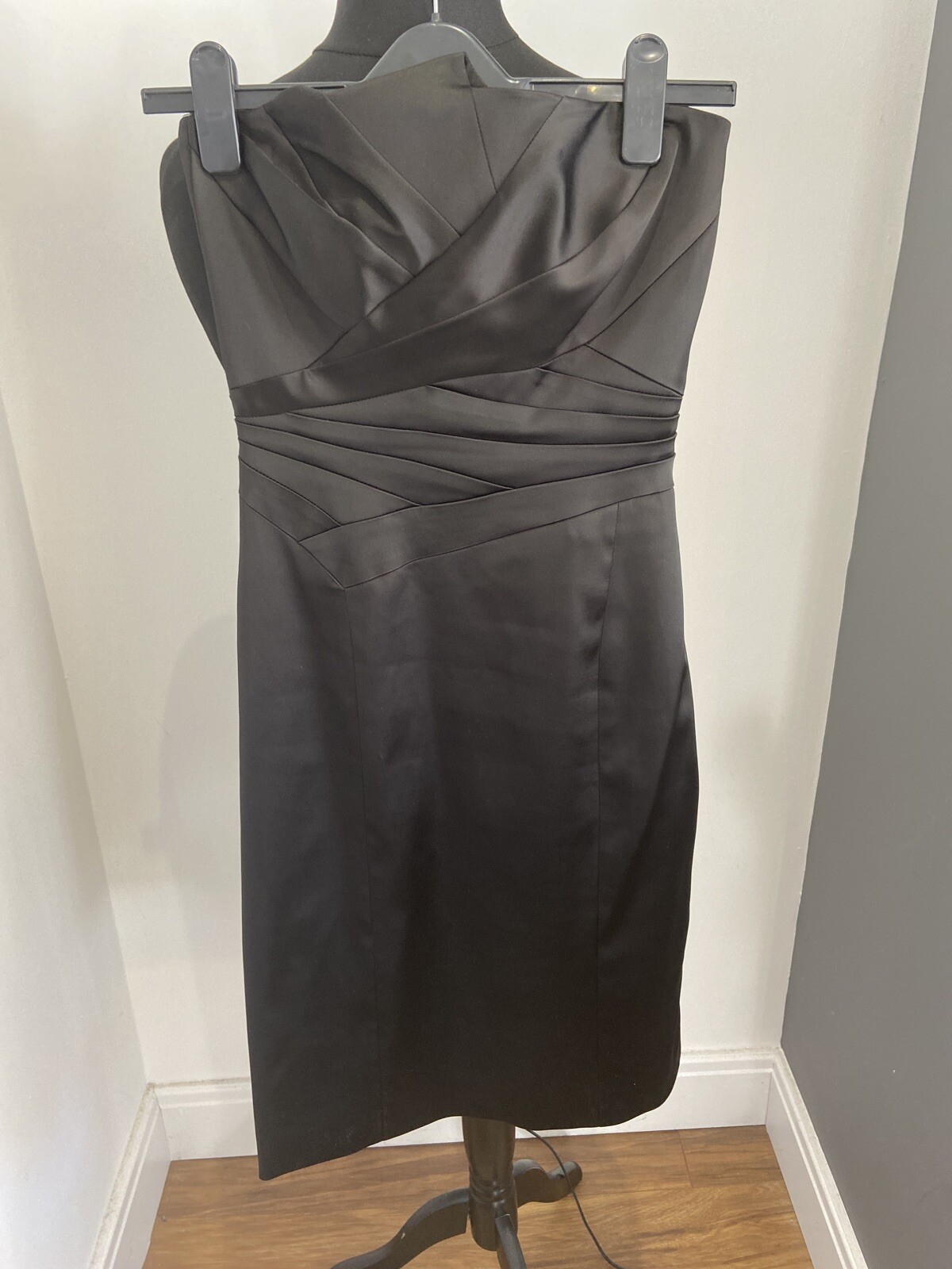 silver wiggle dress