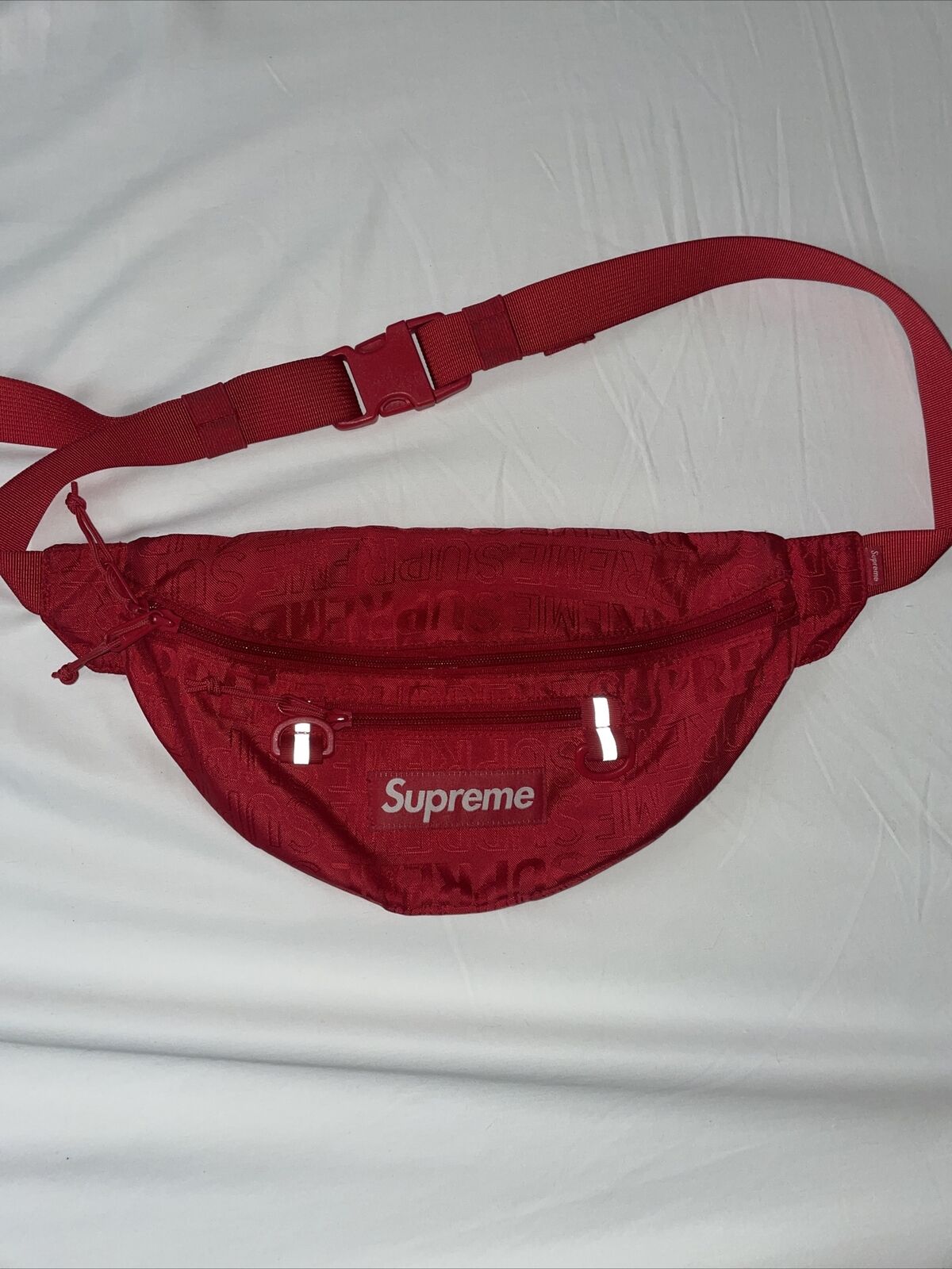 Supreme Waist Bag (SS19) Red eBay