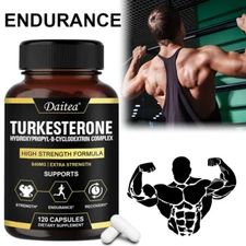 Turkesterone 840 Mg - Increase Performance & Muscle Strength - 120 Capsules