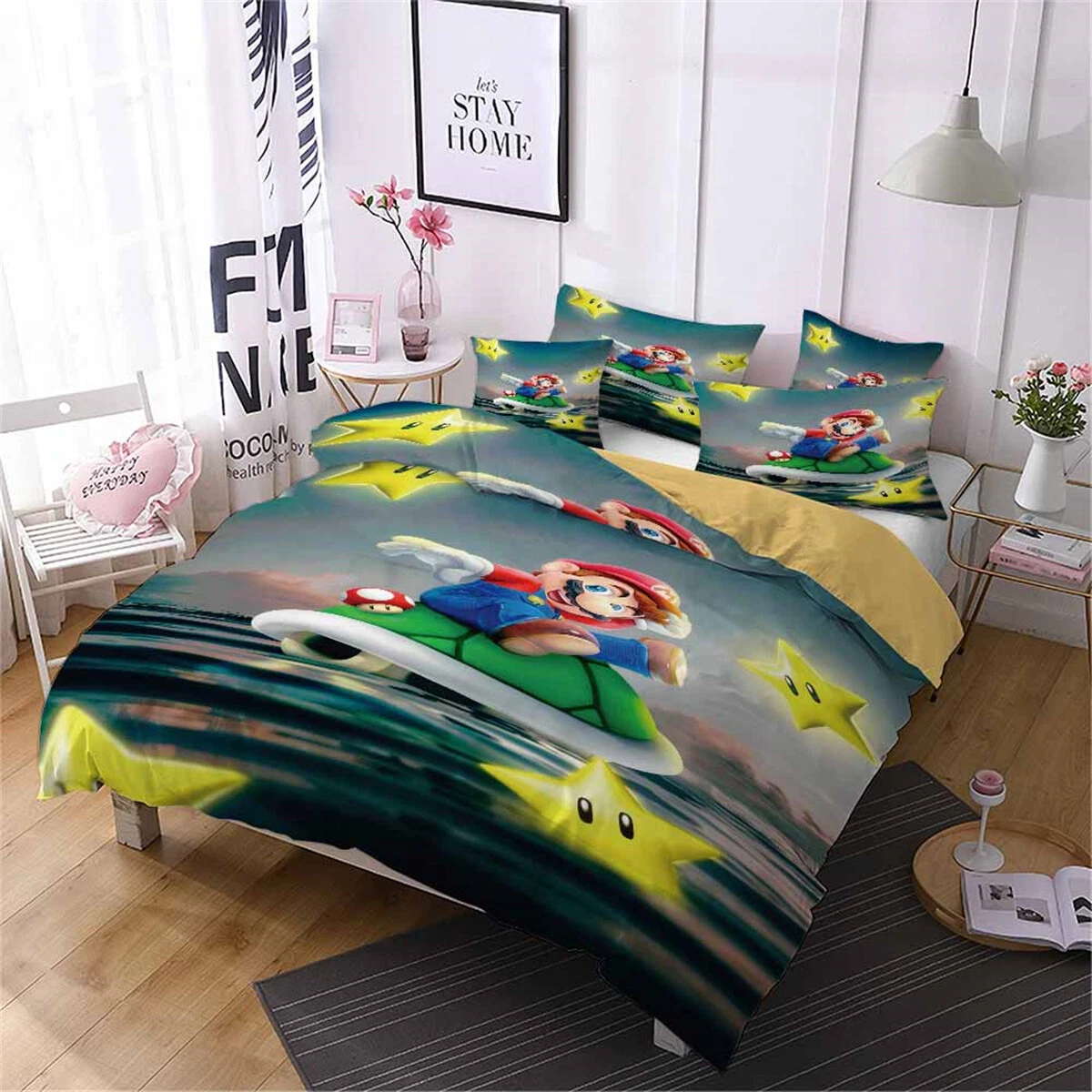 Super Mario Bedding Set, Bedroom Decoration