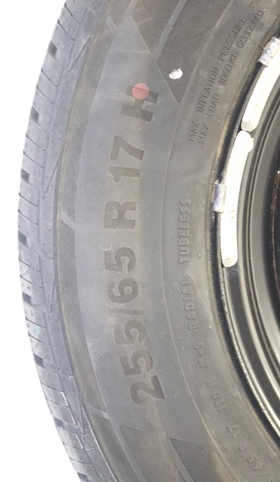 Nissan Navara IV D231 Facelift 403005JU0A Notrad RESERVERAD 7J 17 Zoll Et45 - Bild 4 von 4