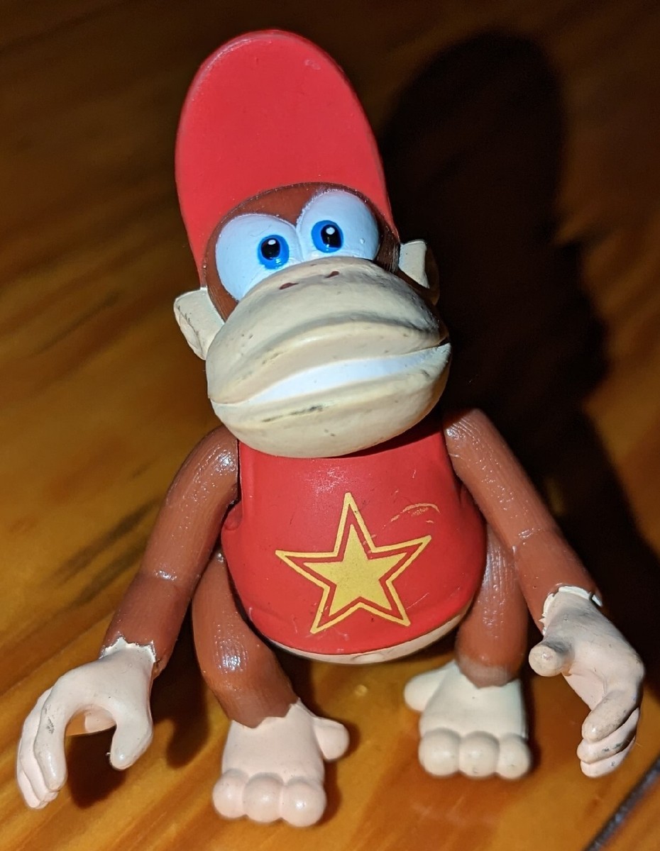 Vintage 1999 N64 Nintendo Diddy Kong version #2 Action Figure