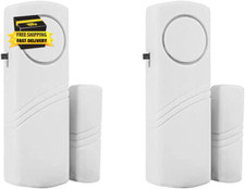 2 Pack Window Alarm Door Alarm for Home Security System, Pool Door Alarm for Kid