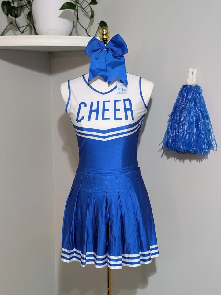 Mujeres Adulto XS Disfraz de Animación Halloween Sexy Traje de Baile Pompones y Lazo Foto 4 de 4