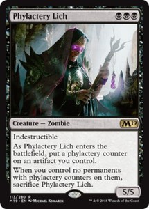 Phylactery Lich - Foil x1 - Magic 2019 - NM-Mint, English - Magic 2019