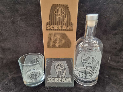Scream Ghost Face Dekanter Box Sets personalisierbar