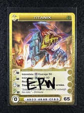 Chaotic TCG 3 Max EPW Titanix 33/100 SS 1st Ed Uncommon NM/LP