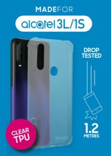 Alcatel 3L Clear Case Cover Shockproof Protective Rugged 2020 MODEL 5029