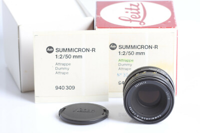 Leica DUMMY ATTRAPPE Leitz Wetzlar SUMMICRON-R 2/50 E-55 DUMMY 