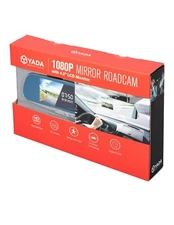 Mirror Roadcam 1080p HD & Rearview Mirror by Yada with 4.5" LCD Monitor