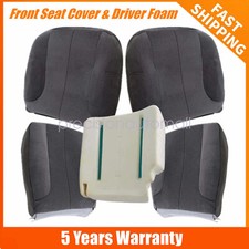 For 2003-2005 Dodge Ram Both Side Bottom Top Seat Cover Foam Cushion Gray