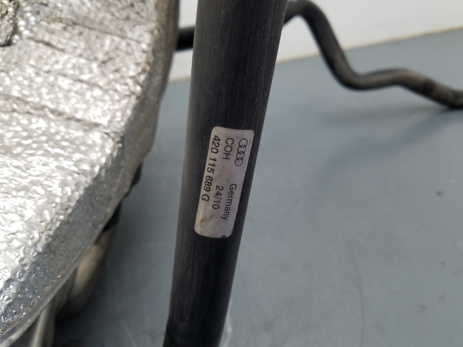 2011 Audi R8 Spyder V10 Oil Sump Reservoir / Cap / Hoses  #0472 J7