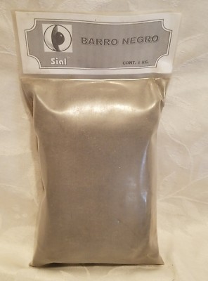 Black Clay for Facial Mask/Arcilla Negra Natural para Mascarillas o Masajes 1Kil