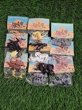 13 Vintage 1970's ARCO ARK  TOY ANIMALS NOAH'S Animals 9 Sealed 4 Open