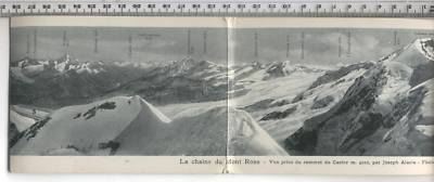 Postcard Val d'Aosta - Monte Rosa Chain - AO 4013