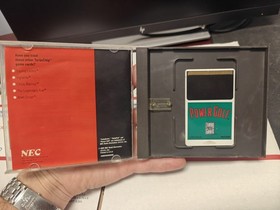 Power Golf Turbo Grafx 16 with manual