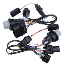 2PCS Projector Headlights Conversion Adapter Wire Harness Fit for Ram 1500