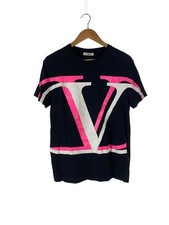 VALENTINO T Shirt S Cotton BLK UV3MG08C6K7