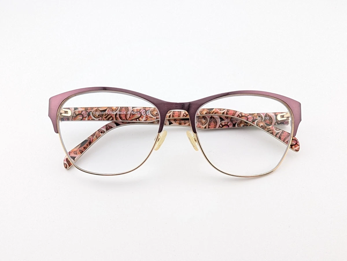 Emilio Pucci EP2616R Women\'s Designer Eyeglass Frames Brown Italy 52-17 135 Emilio Pucci EP5215 Eyeglasses | Select Eyewear main image 3