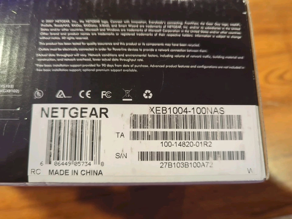 Netgear 85 Mbps Powerline Ethernet Switch Kit XEB1004-100NAS - Image 2 of 4