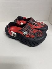 CROCS x MARVEL ECHO Team Spider-Man JUNIOR/Kids Red Black Jibbitz Junior Size 3 