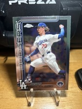 2025 Topps Chrome Justin Wrobleski (RC) #38 Dodgers