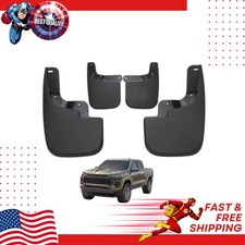Front Rear Mud Flaps Splash Guards for 2015-2023 Chevy Colorado Set of 4