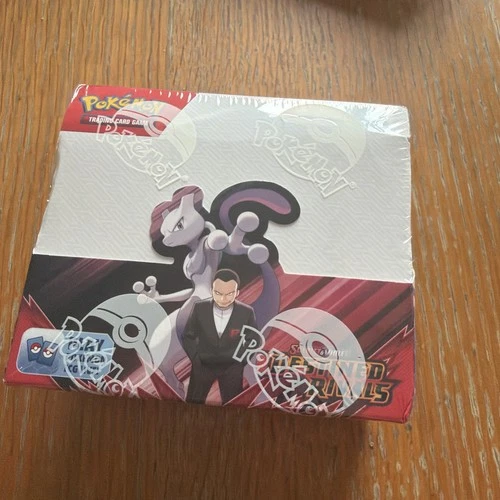 Pokemon Destined Rivals Booster Box New and Sealed ✅ Torn Seal on Top & Corner