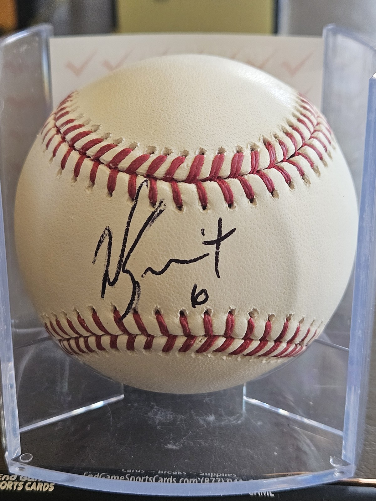 Will Smith Autographed Signed Los Angeles Dodgers Official MLB Baseball BAS Authentic (Sweet Spot) 
