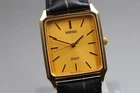 *NEAR MINT* Vintage SEIKO SPIRIT 7N01-5180 Gold Tank Men Quartz Watch from JAPAN