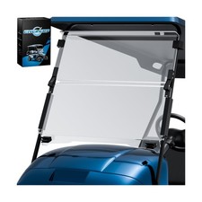 ENEKERP Front Golf Cart Windshield for 1994  2013 EZGO TXT, Fits 3/4" Roof