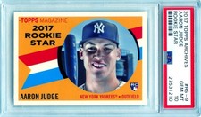 *AARON JUDGE *PSA 10 GEM MINT! 2017 TOPPS ARCHIVES ROOKIE STAR #RS-9 RC! Yankees