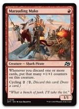 Marauding Mako #138 (NM) Aetherdrift DFT Magic MTG
