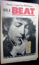 KRLA Beat Newspaper January 22, 1966. Beatles, Rolling Stones Dylan etc