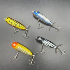 Old Heddon Baby Torpedo 3/8 oz. 4 color set