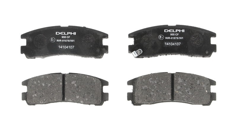 Delphi LP955 Bremsbelagsatz für Scheibenbremse Bremsbelagsatz - Bild 6