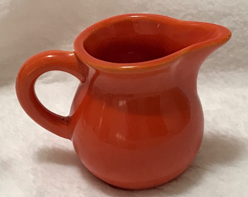 Vintage Fiesta Orange Petite Creamer