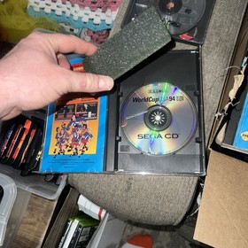 SEGA CD Lot Of 6 - Night Trap Prize Fighter NHL 94 World Cup 94 FIFA Soccer